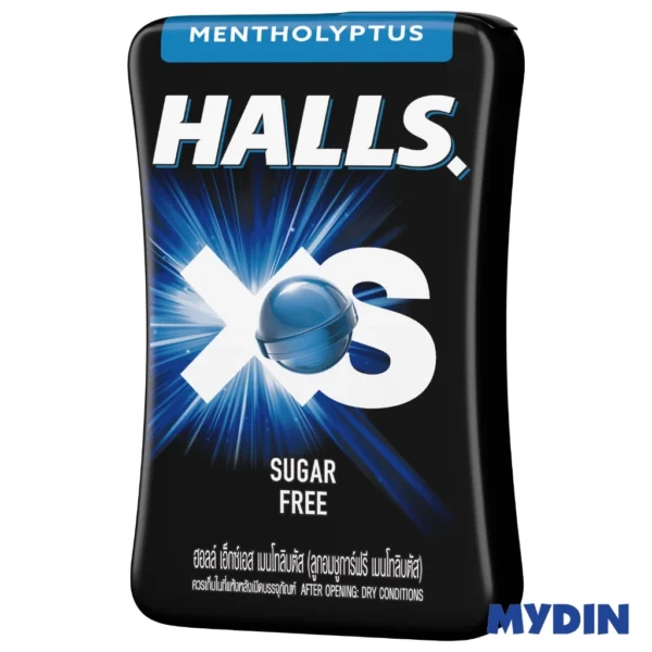 Halls XS Sugar Free Candy    4 Flavours