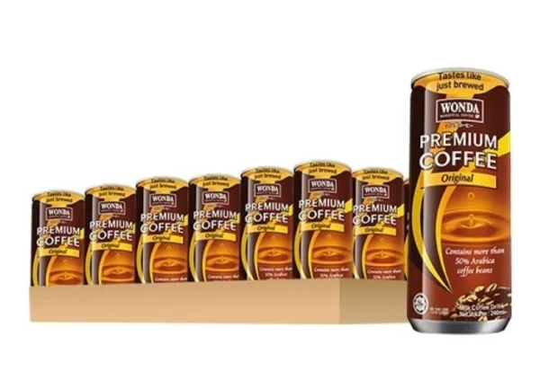 Wonda Premium Coffee Assorted  240ml x 24cans
