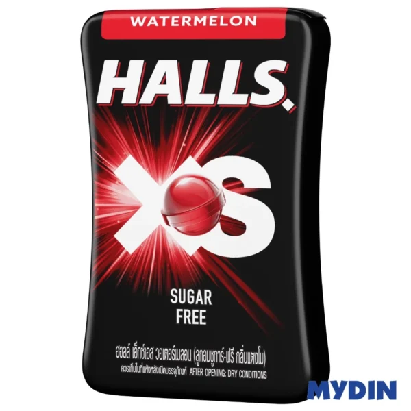 Halls XS Sugar Free Candy    4 Flavours