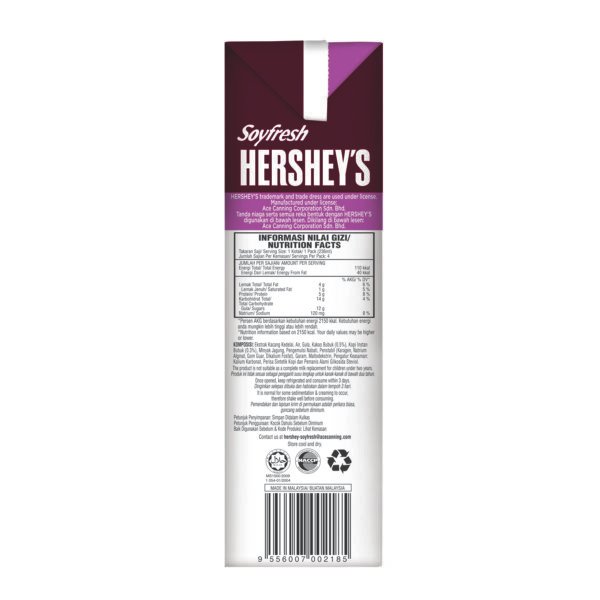 Soyfresh Hersheys Mocha Flavoured Soya Milk 946ml