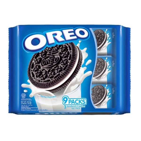 OREO Sandwich Cookies (9s x 27.6g) Original