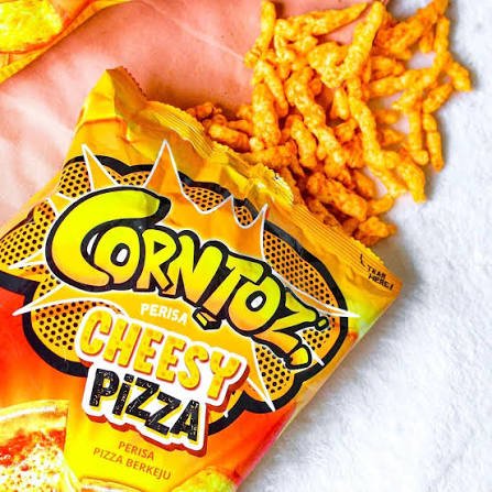 Corntoz Crackers Mini Corn Snacks  Cheesy Pizza 15g