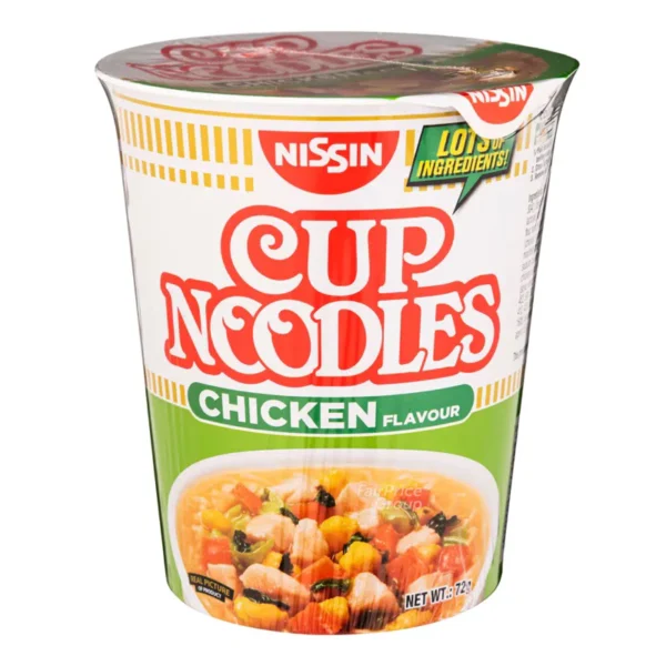 Nissin tant cup noodles   Laksa Mushroom Tomyam Chilli crab Seafood