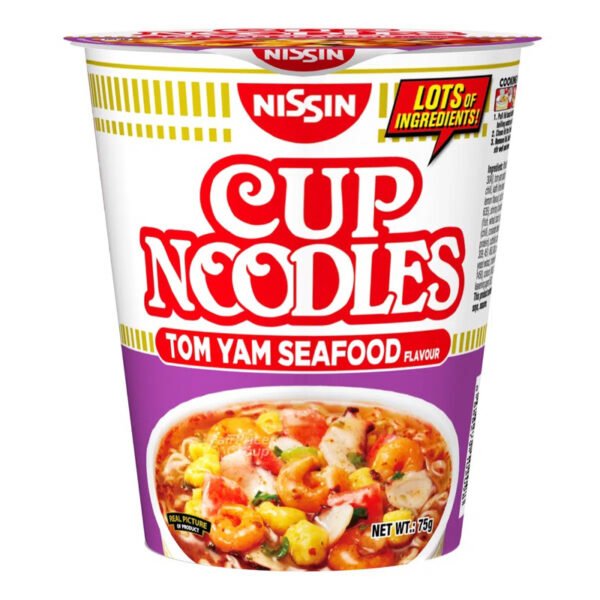 Nissin tant cup noodles Tomyam Seafood