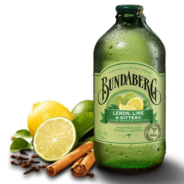 Bundaberg Lemon Lime   Bitter 375ml x 4pcs