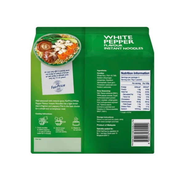 Fairprice tant Noodles   Mee Segera   White Pepper  Curry