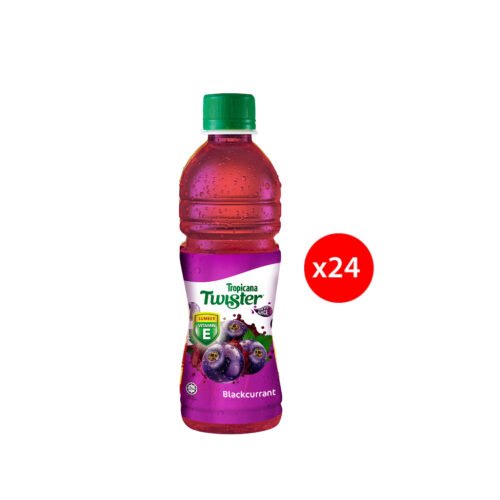 Tropicana Twister Blackcurrant 355ml x 24 Bottles
