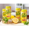 Suntory C C  Lemon Juice  Vitamin C  Tin Pack 4 x 320ml