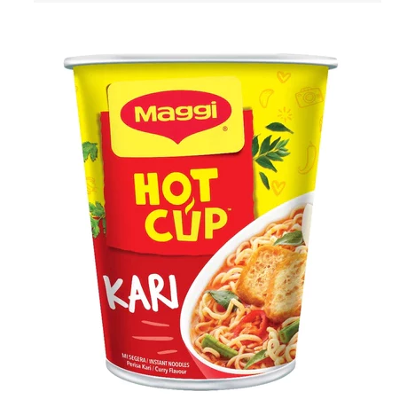 Maggi  Cup Curry x6 cup  Tom Yamx6cup