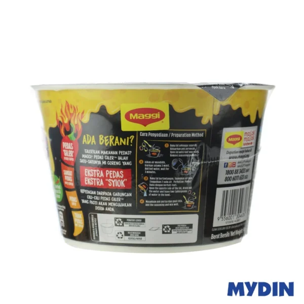 Maggi Pedas Giler Cheezy Volcano Bowl