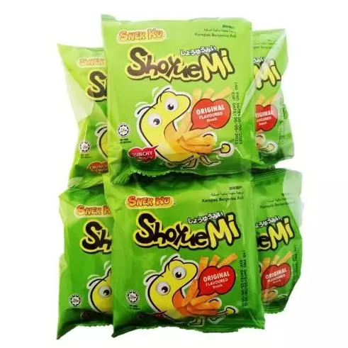 Snek Ku ShoyueMi 14g x 6pcs small Pack snacks Spicy Original Seaweed Black Pepper