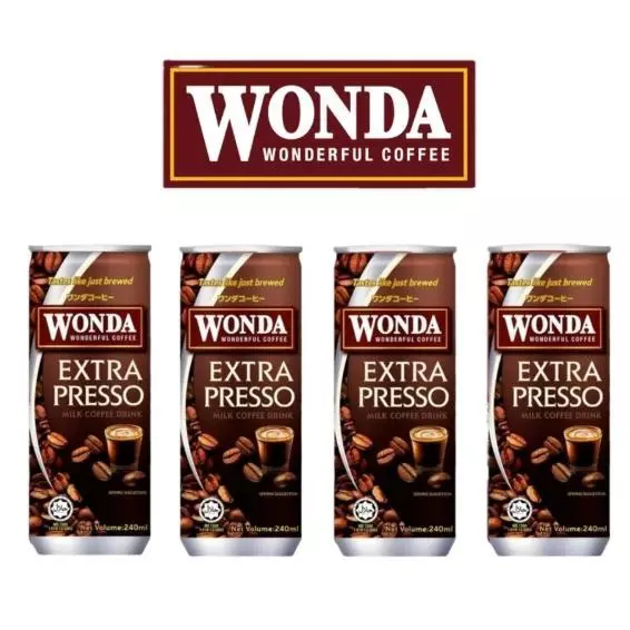 Wonda Premium Coffee Assorted  240ml x 24cans
