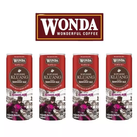 Wonda Premium Coffee Assorted  240ml x 24cans