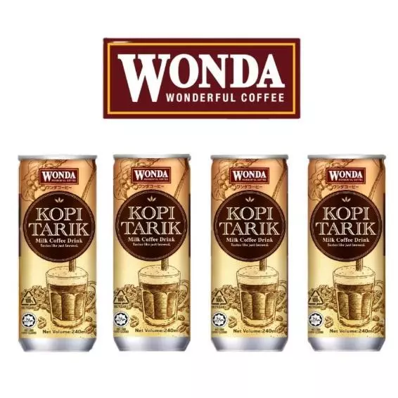 Wonda Premium Coffee Assorted  240ml x 24cans