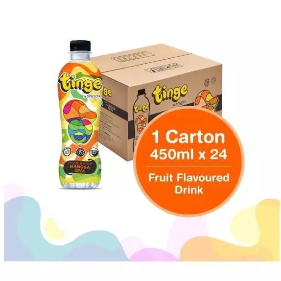 Spritzer Tinge   Flavoured Drink 24x450ml