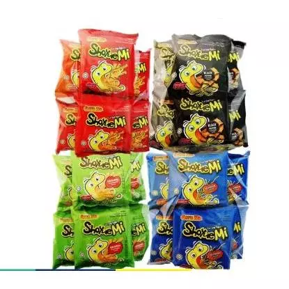 Snek Ku ShoyueMi 14g x 6pcs small Pack snacks Spicy Original Seaweed Black Pepper